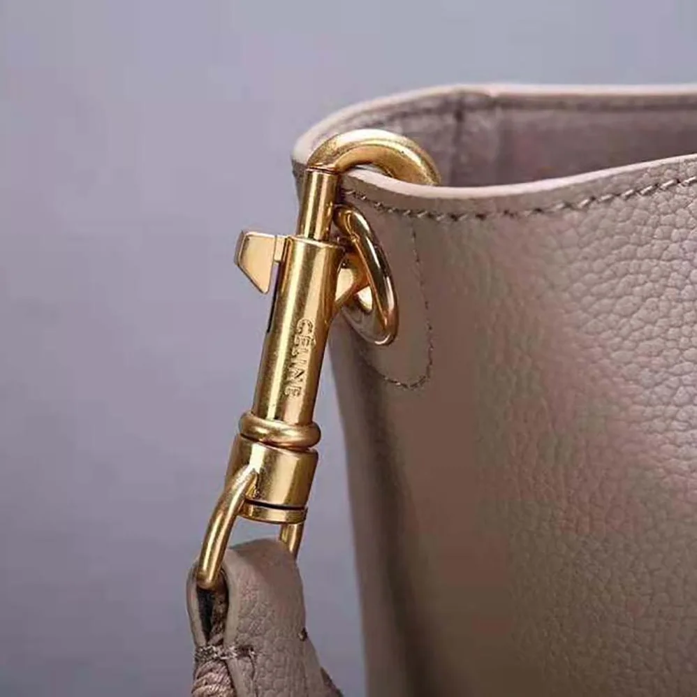 Celine Sangle Bucket Bag in Soft Grained Calfskin for Women in Gray Celine Sangle Bucket Bag in Soft Grained Calfskin for Women in Gray