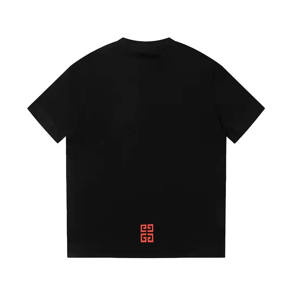 Givenchy 4G Givenchy Slim Fit T-shirt for Men in Black/red