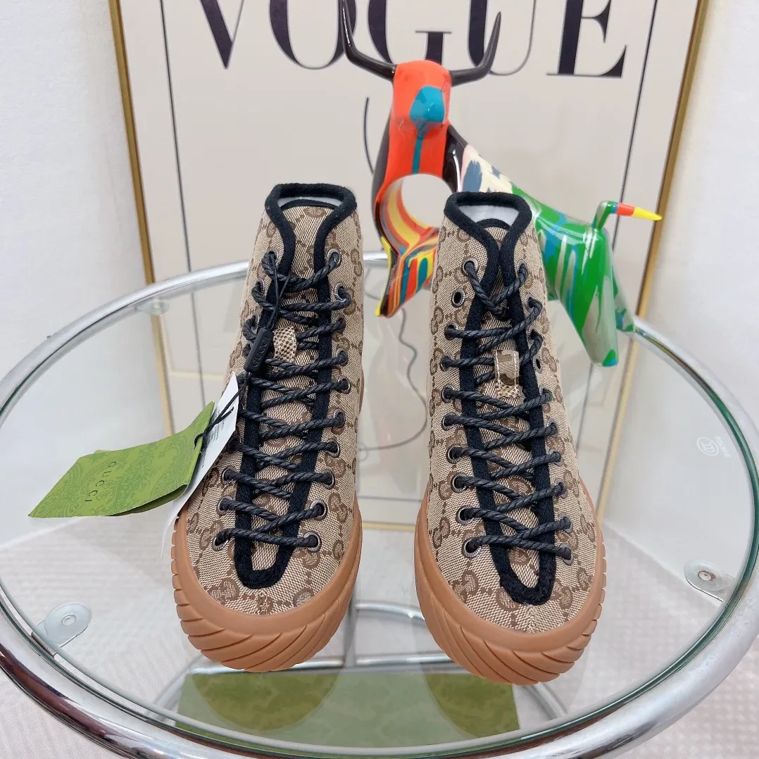 Gucci High-Top Maxi GG Sneaker Grey for Women