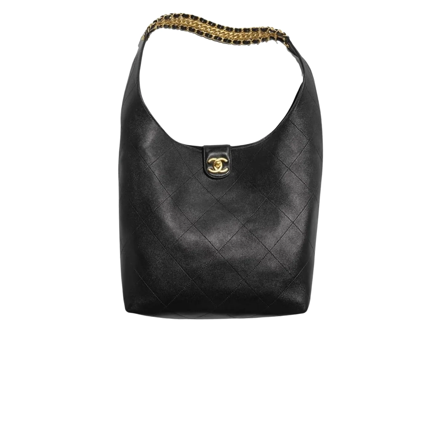 Chanel Hobo Large Bag / Black AS5410 Chanel Hobo Large Bag / Black AS5410