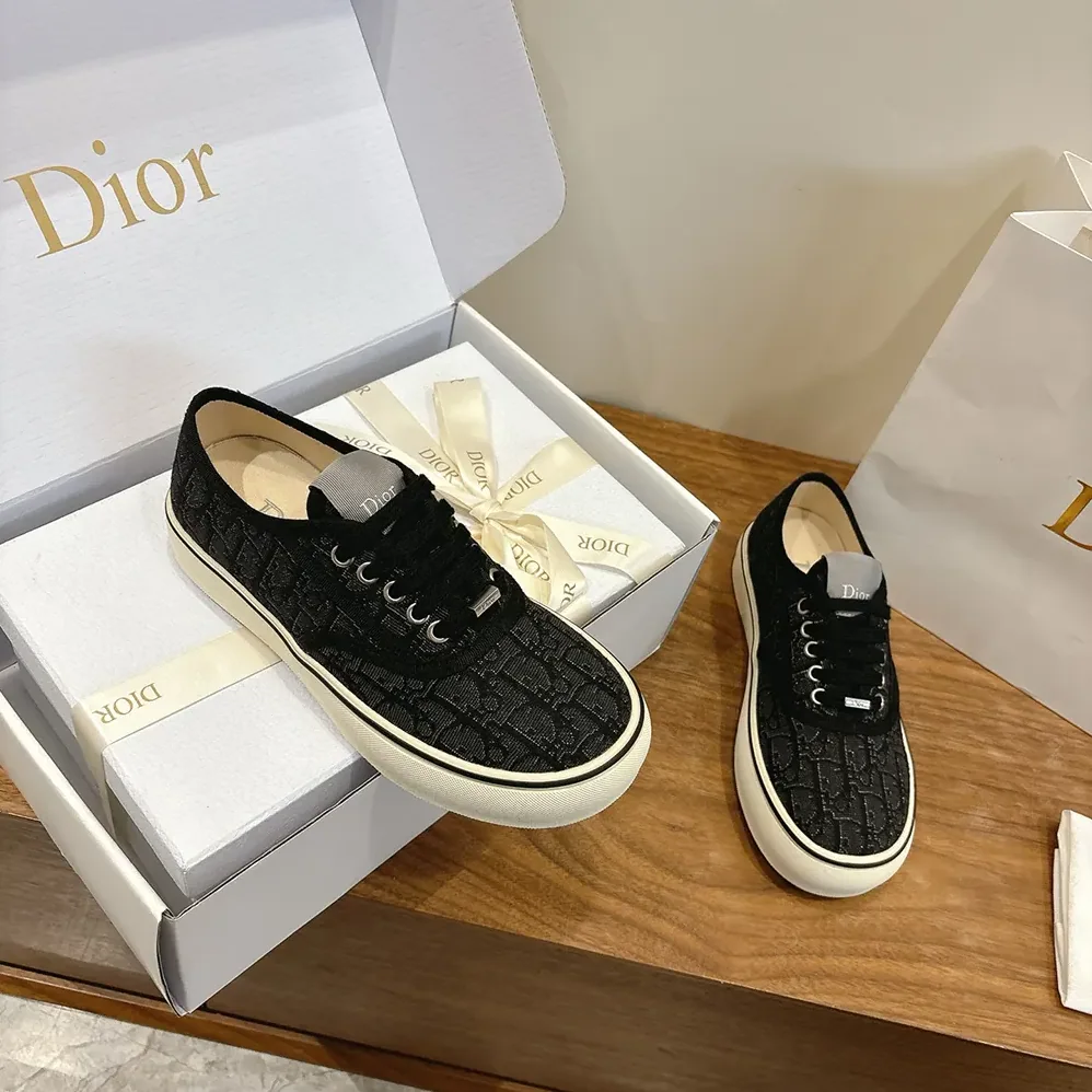 Dior Saltwind Sneaker Black Dior Oblique Jacquard for Unisex