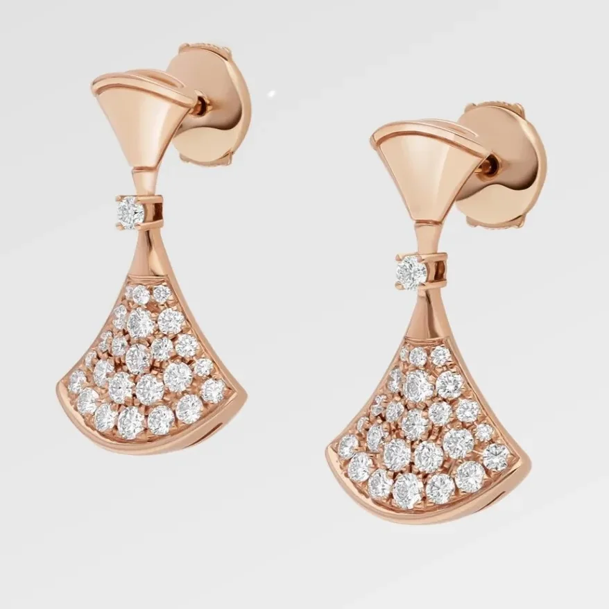 Bvlgari Divas Dream Earrings Rose Gold