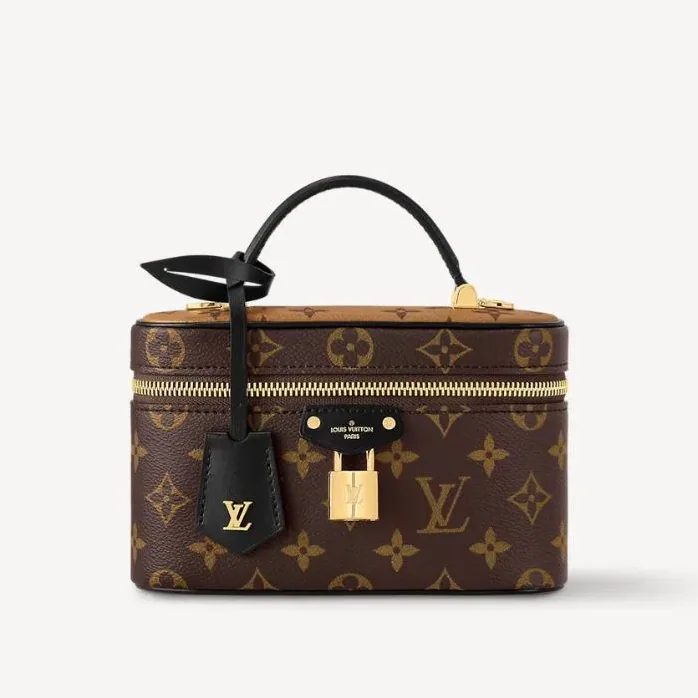 Louis Vuitton Vanity Chain Pouch Brown / Louis Vuitton Vanity Chain Pouch Brown /