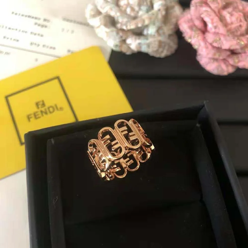 Fendi O'Lock Ring Gold for Women in colored Ring Fendi O'Lock Ring Gold for Women in colored Ring