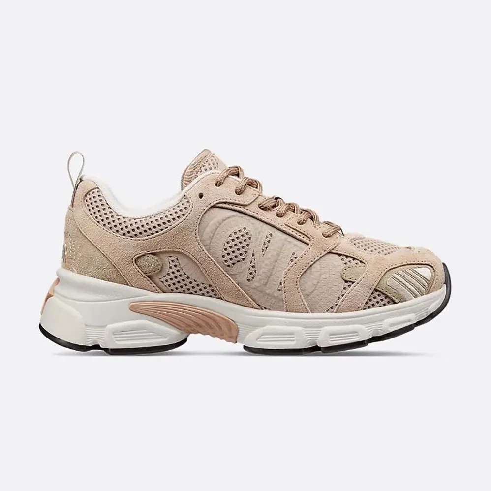 Dior Chrono Sneaker Nude Mesh and Suede Calfskin for Unisex Dior Chrono Sneaker Nude Mesh and Suede Calfskin for Unisex