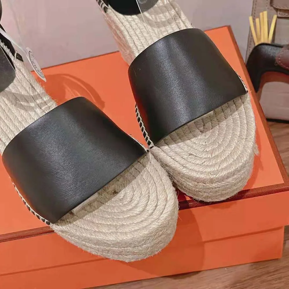 Hermes Tipoli Espadrille in Calfskin with Wrap-Around Ankle Strap for Women in Black Hermes Tipoli Espadrille in Calfskin with Wrap-Around Ankle Strap for Women in Black