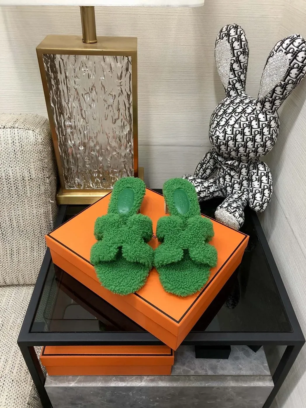 Hermes Oasis Sandal Green / Hermes Oasis Sandal Green /