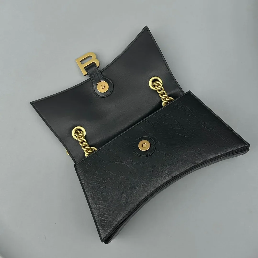 Balenciaga Crush Small Chain Bag Black / Balenciaga Crush Small Chain Bag Black /