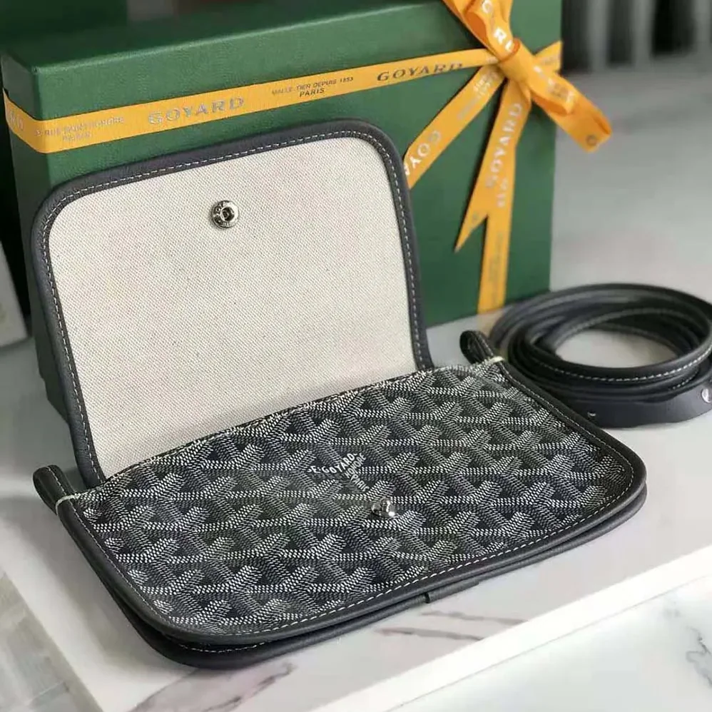 Goyard Plumet Pocket Wallet for Women in Grey