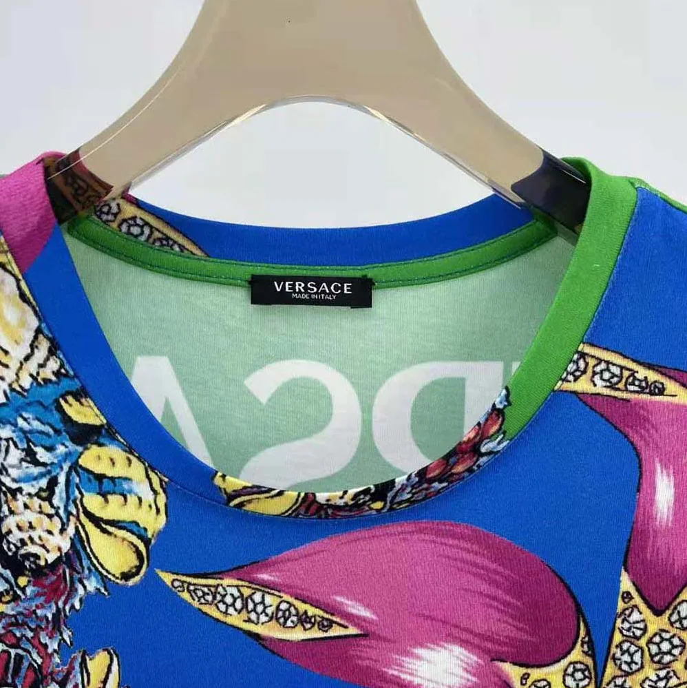 Versace Tresor DE LA Mer Print T for Men in shirt