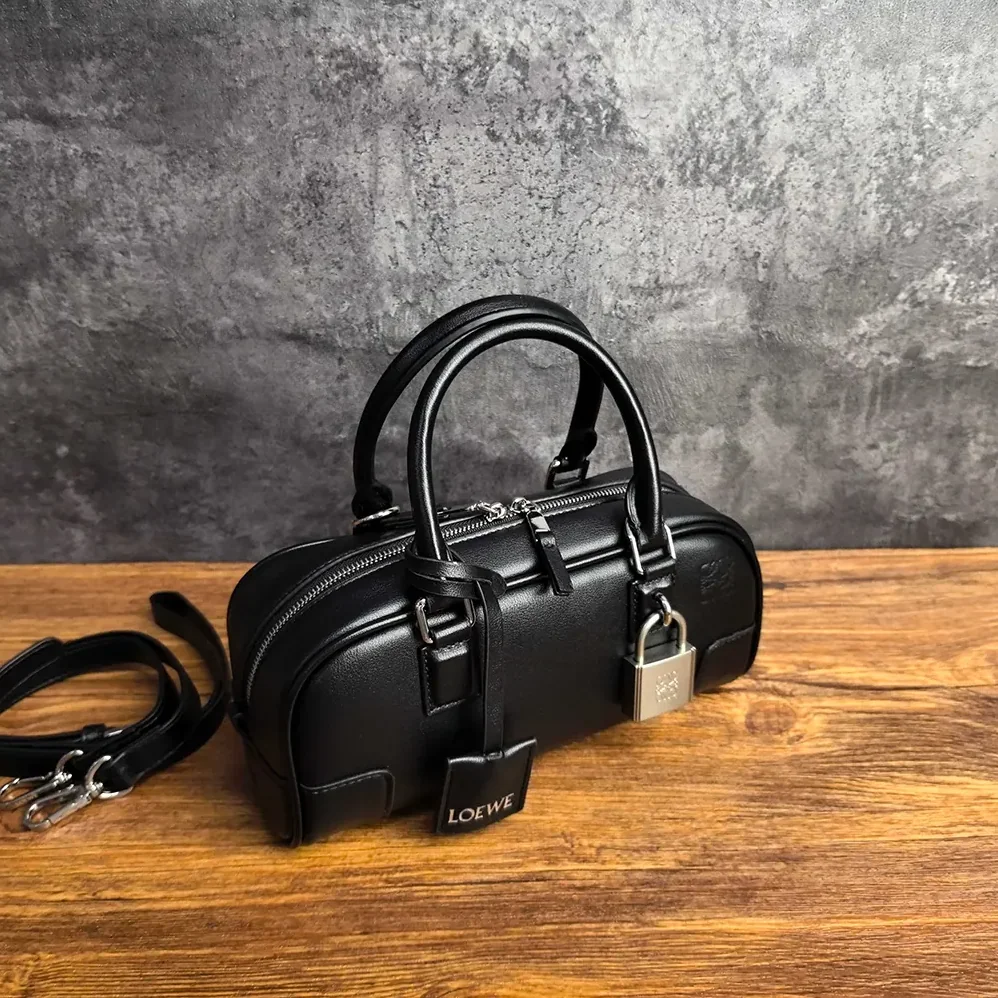 Loewe Amazona 23 Cropped Bag in Shiny Calfskin for Women Loewe Amazona 23 Cropped Bag in Shiny Calfskin for Women