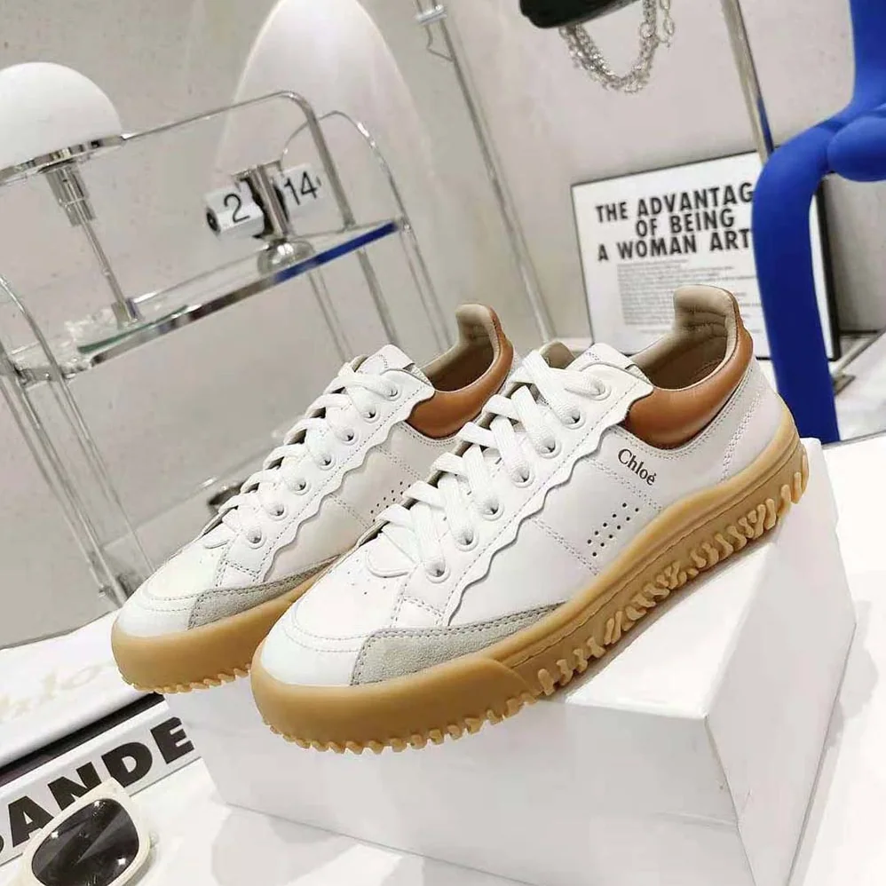Chloe Franckie Low-Top Sneaker in Smooth Calfskin for Women Chloe Franckie Low-Top Sneaker in Smooth Calfskin for Women