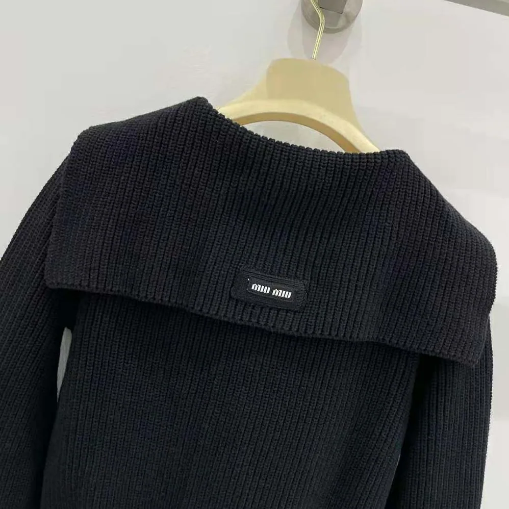 Miu Miu Wool Knit Cardigan for Women Miu Miu Wool Knit Cardigan for Women