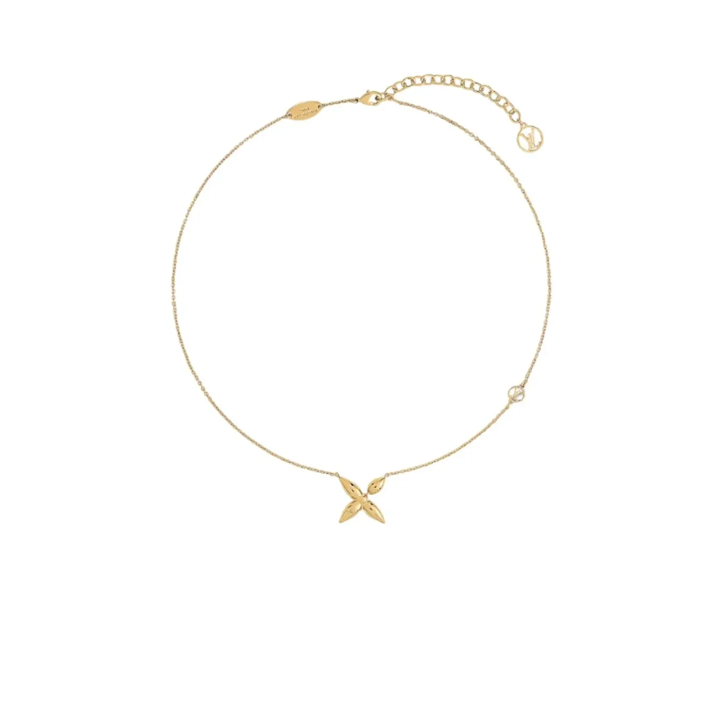 Louis Vuitton Louisette Necklace Gold Louis Vuitton Louisette Necklace Gold