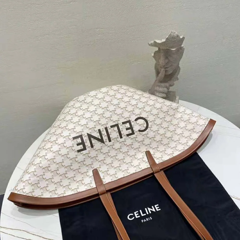 Celine Large Couffin in Triomphe Canvas Celine Print for Women