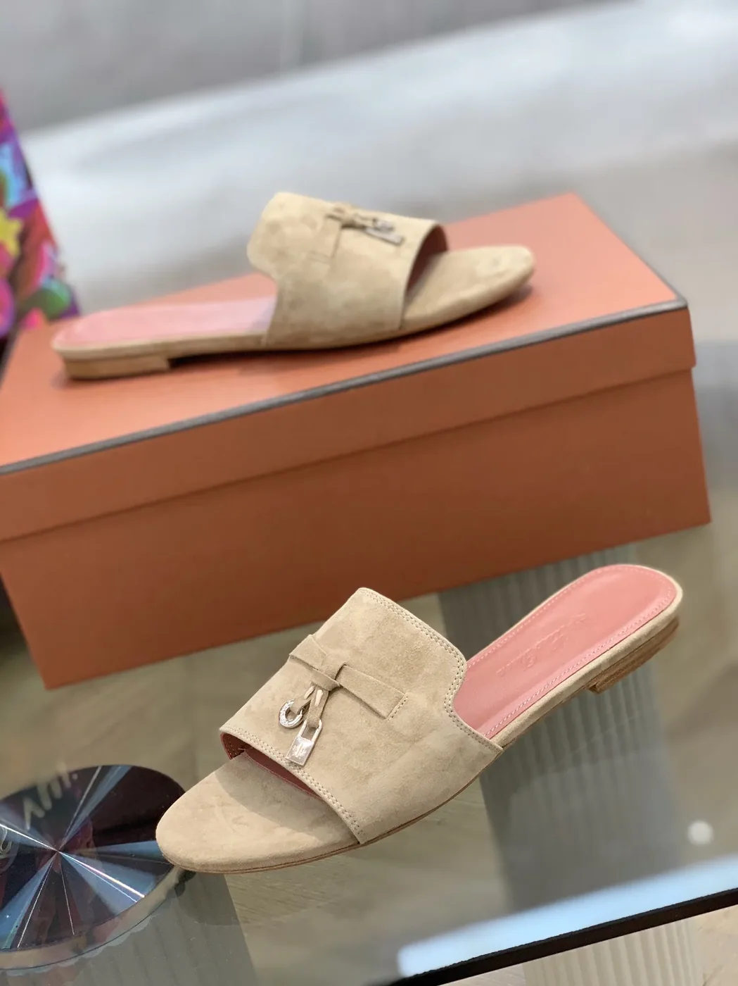 Loro Piana Summer Charms Sandal Egyptian Rock - FAI5580 D02I Loro Piana Summer Charms Sandal Egyptian Rock - FAI5580 D02I
