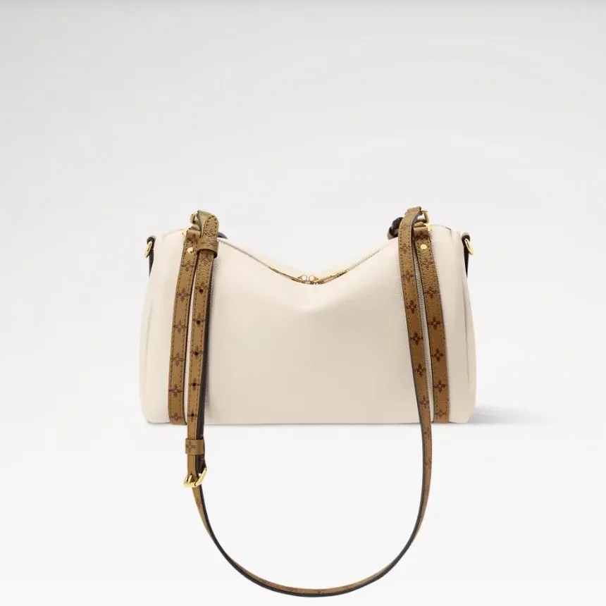 Louis Vuitton Express PM Shoulder Bag in Vanille Gold Hardware