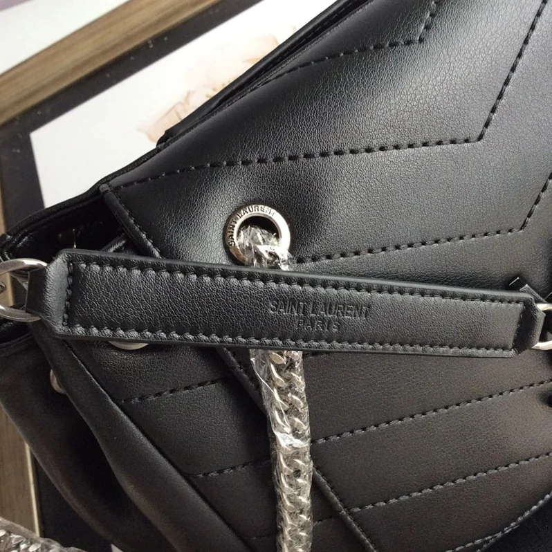 Saint Laurent YSL Nolita Small Bag Vintage Leather for Women in Black