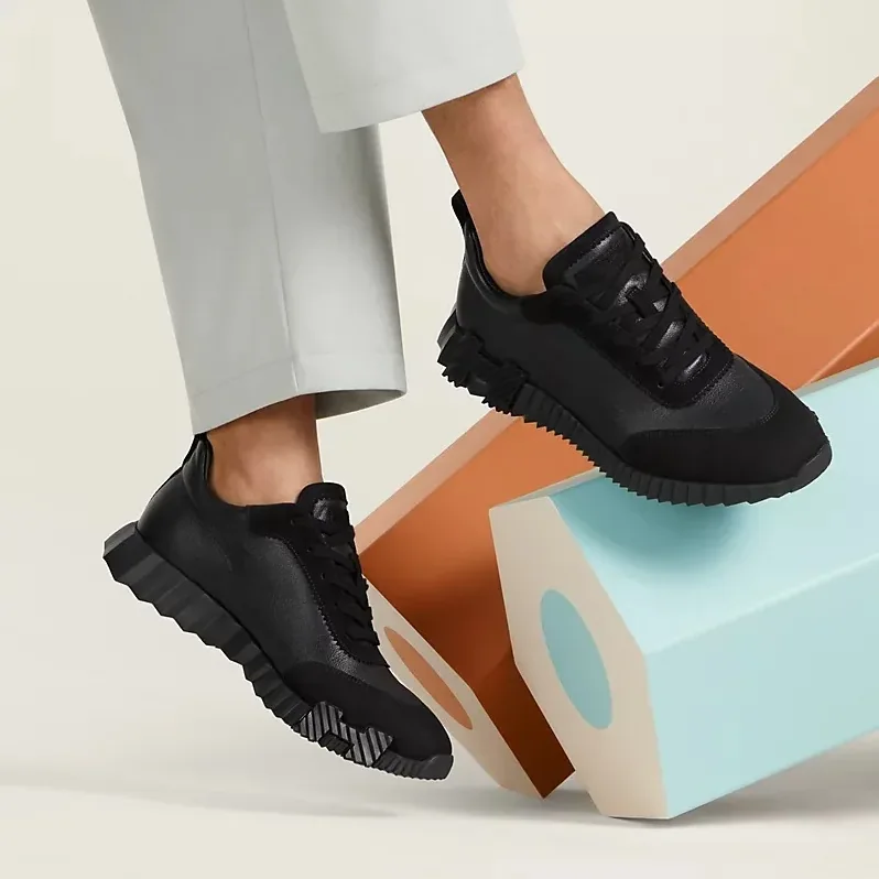 Hermes Bouncing Sneakers Black Hermes Bouncing Sneakers Black