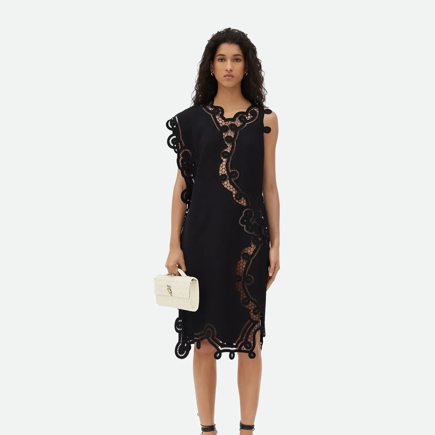 Bottega Veneta Andiamo Clutch Sea Salt / Bottega Veneta Andiamo Clutch Sea Salt /