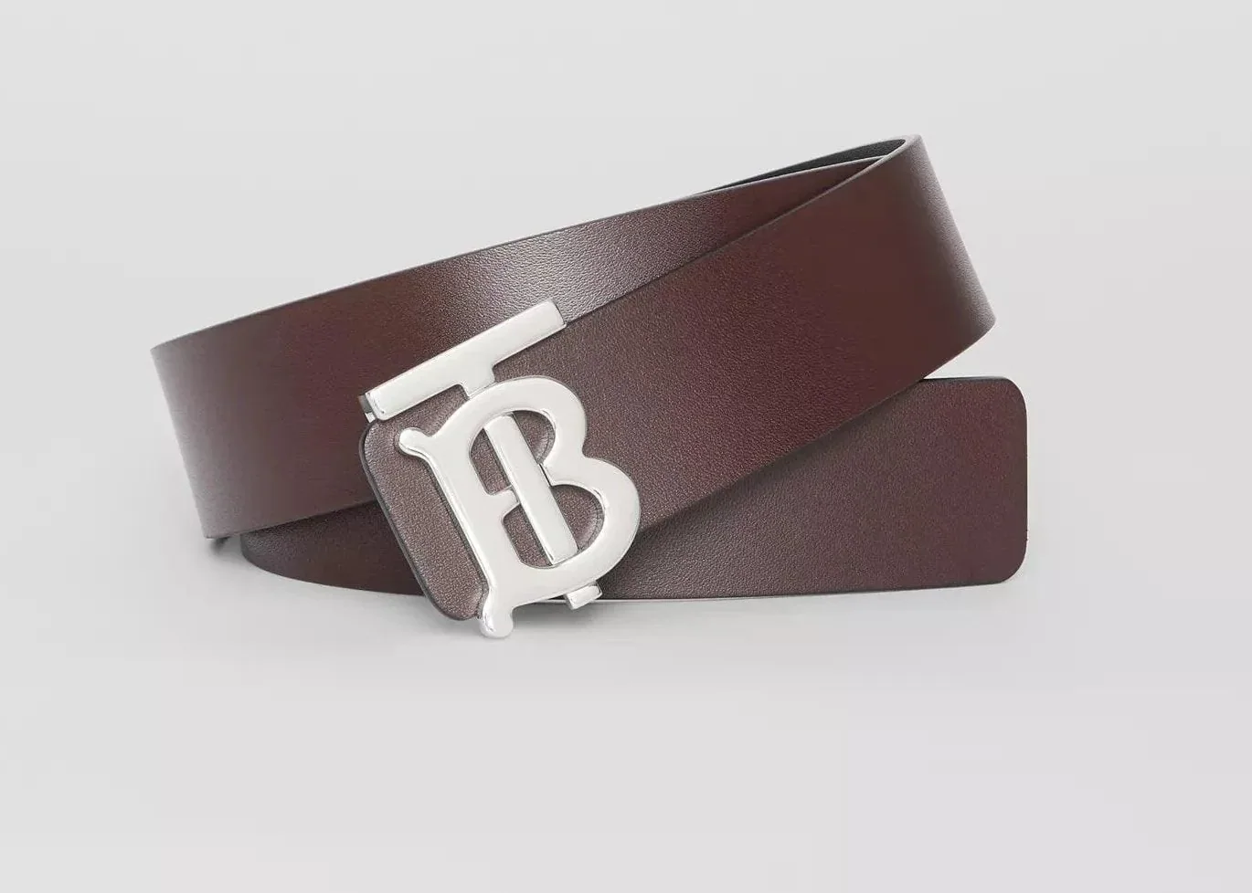 Reversible Motif Leather Belt
