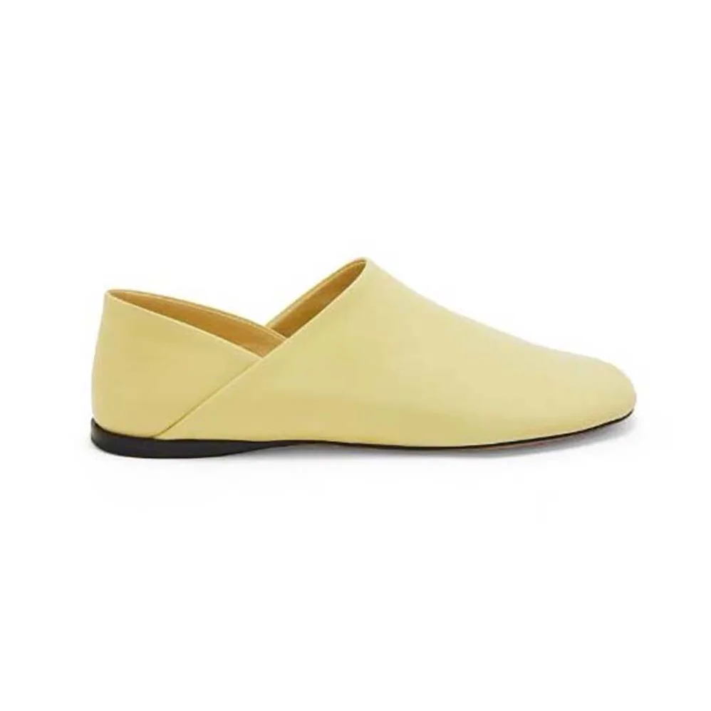 Loewe Toy Slipper in Goatskin for Women in Yellow Loewe Toy Slipper in Goatskin for Women in Yellow