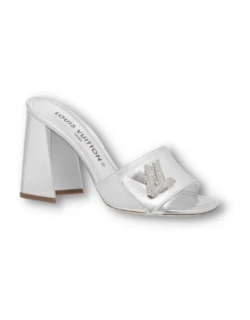 Louis Vuitton Shake Mule Silver 1AB1K9 Louis Vuitton Shake Mule Silver 1AB1K9