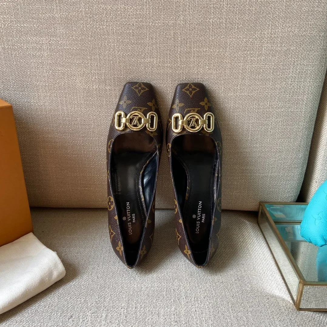 Louis Vuitton Rotary Pump Cacao Brown for Women