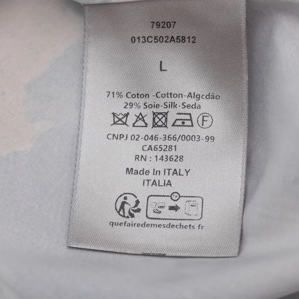 Dior Duncan Grant and Charleston Shirt Multicolor Cotton and Silk Poplin for Men
