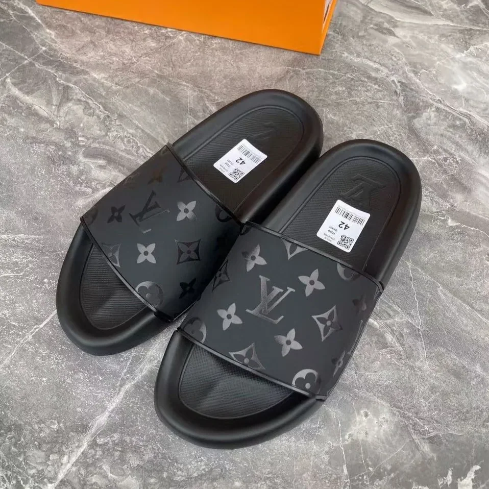 Louis Vuitton Waterfront Mule Black Louis Vuitton Waterfront Mule Black