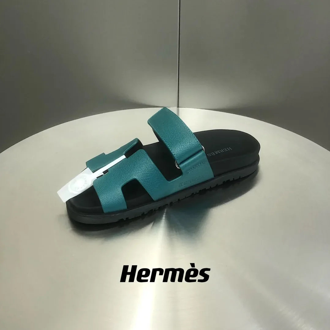 Hermes Chypre Sandal Blue Hermes Chypre Sandal Blue