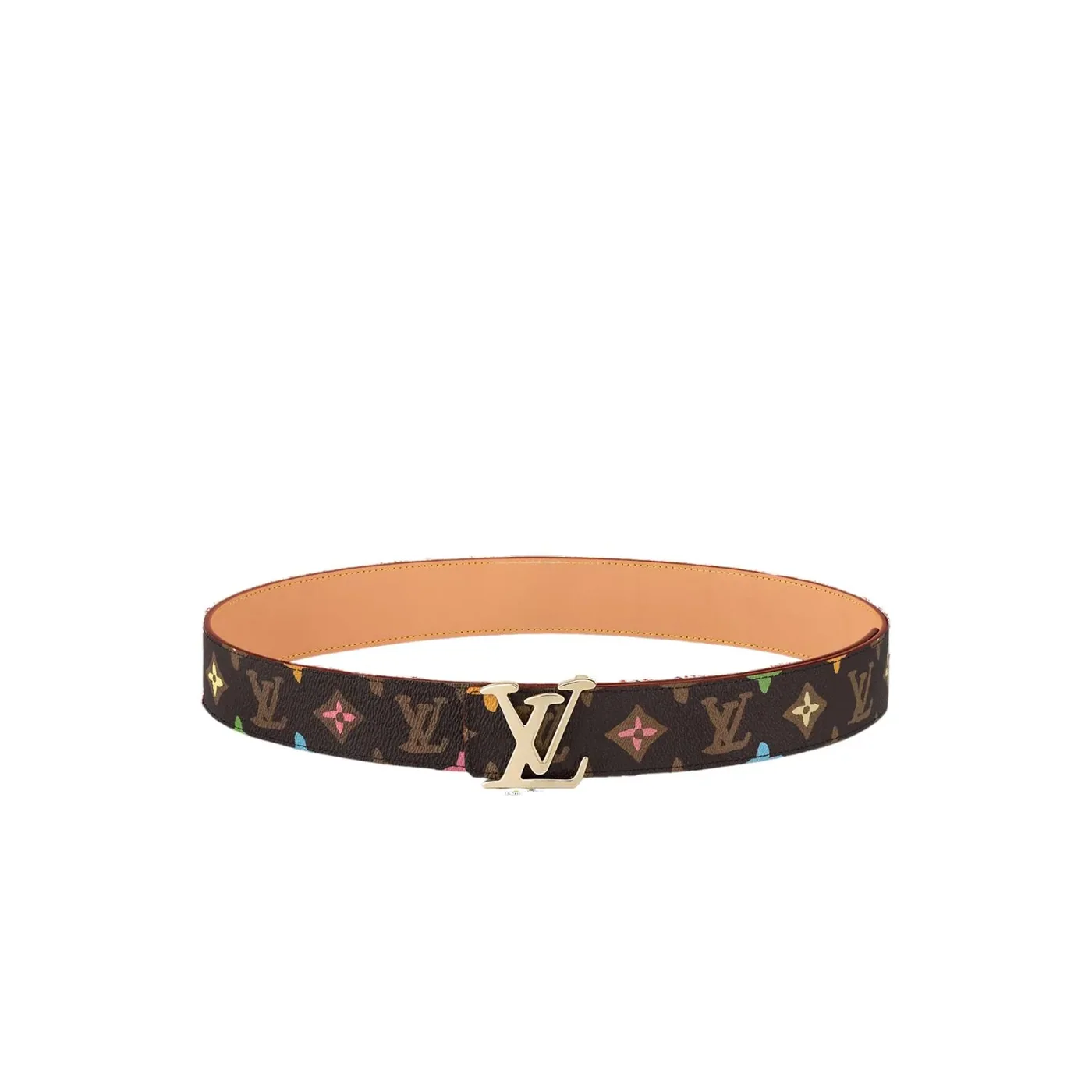 Louis Vuitton Tag Reversible Belt Brown