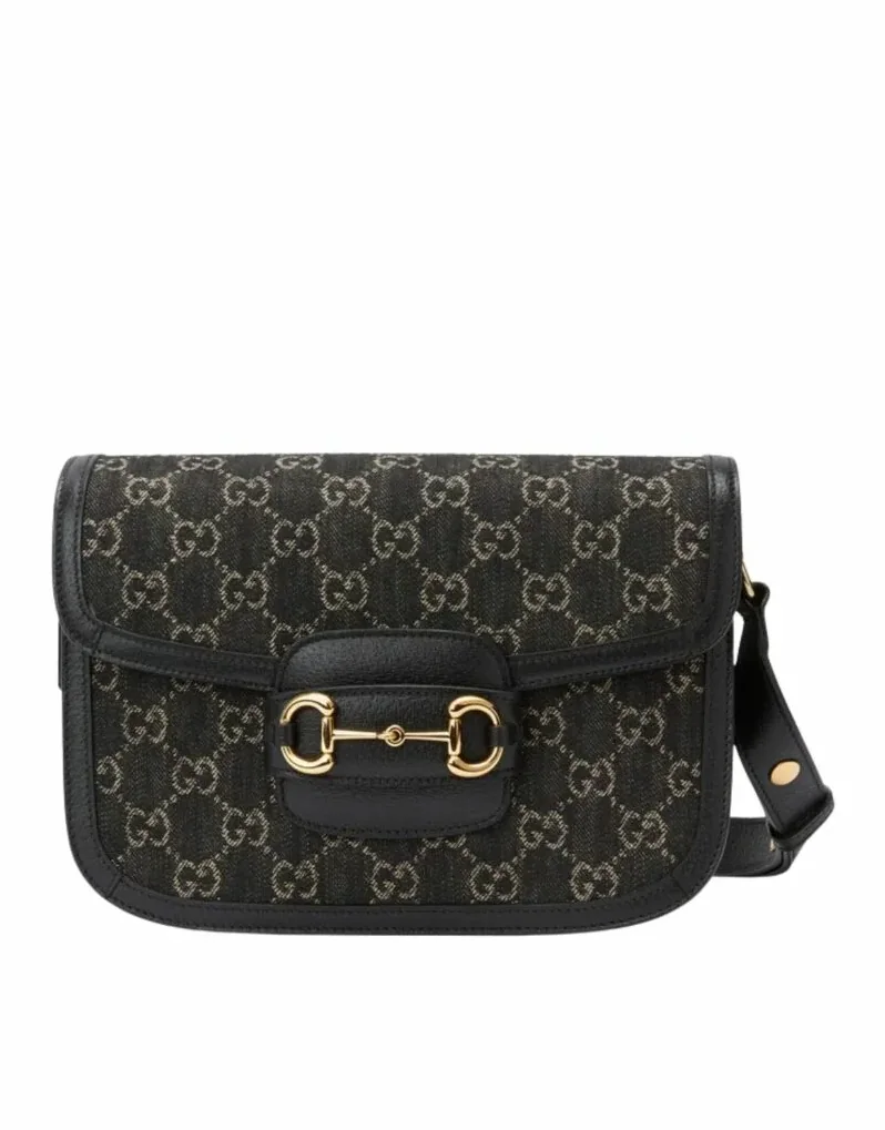 Gucci Ophidia Medium Tote Grey And Black Bag FACJY 1244- 14.2 Inches/ Gucci Ophidia Medium Tote Grey And Black Bag FACJY 1244- 14.2 Inches/