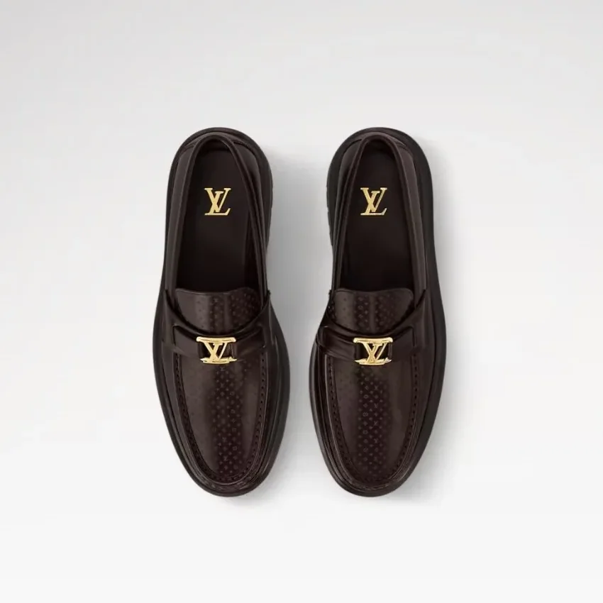 Louis Vuitton Major Loafer Brown 1AHRGQ