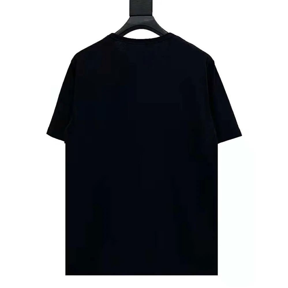 Dior Oversized Christian Dior Atelier T for Women in shirt Black Cotton Jersey Dior Oversized Christian Dior Atelier T for Women in shirt Black Cotton Jersey