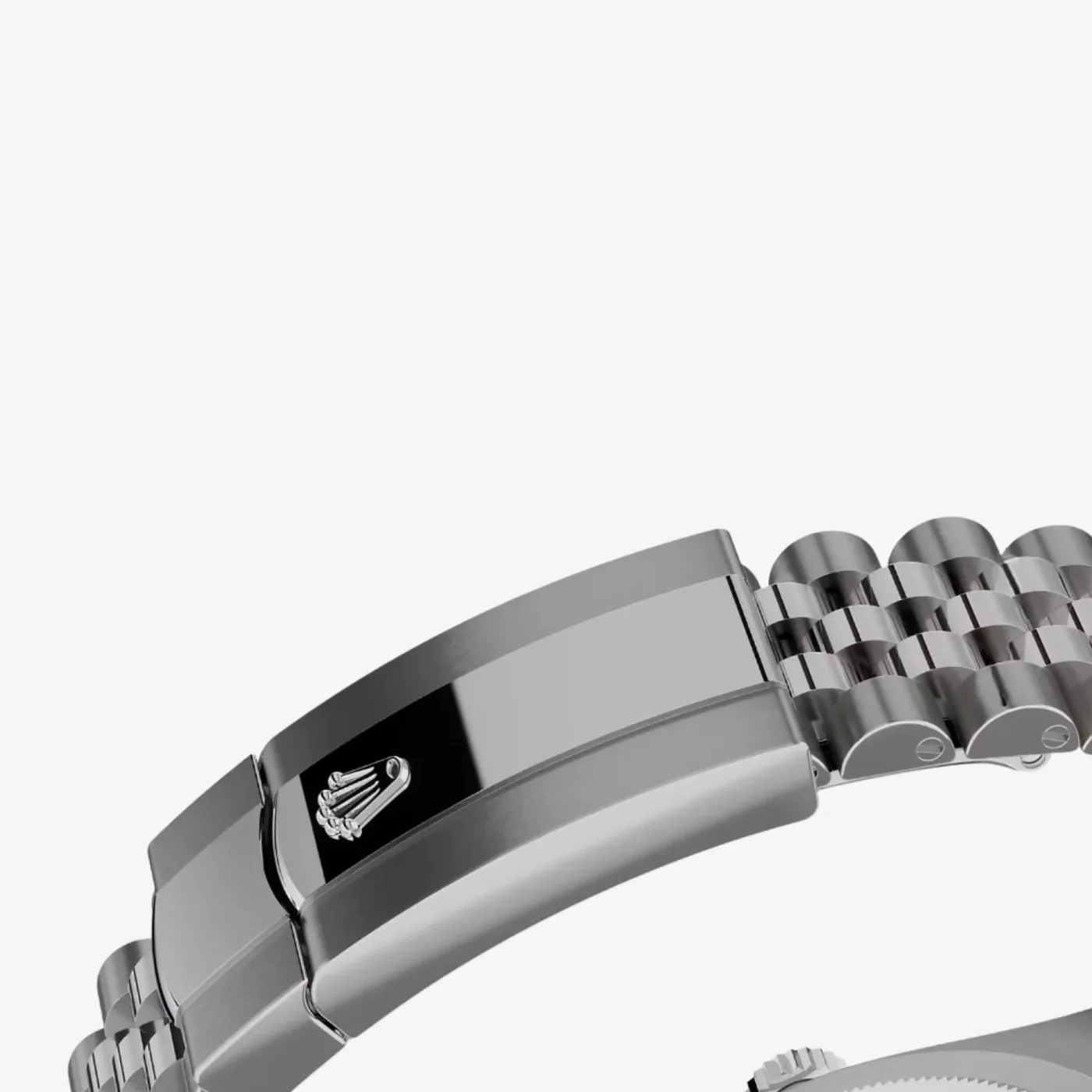 Rolex Sky Dweller Watch Silver Toned Bright Black Dial Rolex Sky Dweller Watch Silver Toned Bright Black Dial