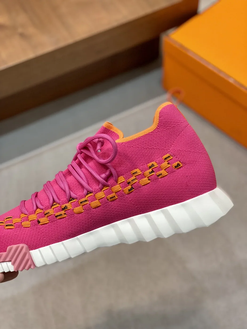 Hermes Sneakers Flex Pink Hermes Sneakers Flex Pink