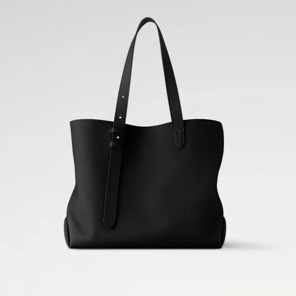 Louis Vuitton Low Key Cabas MM Bag Black /
