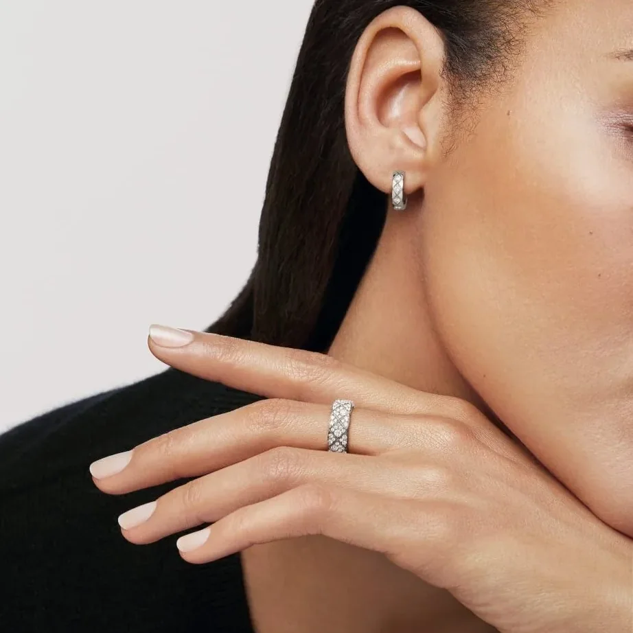 Chanel Coco Crush Ring White Gold Small Version For Chanel Coco Crush Ring White Gold Small Version For