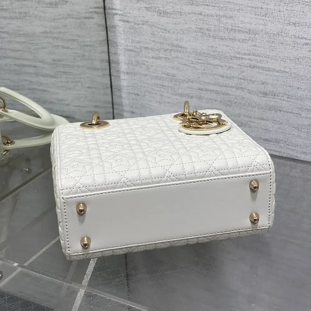 Dior Lady Dior Dioramour Bag Latte Cannage Lambskin with Star Motif for Women Dior Lady Dior Dioramour Bag Latte Cannage Lambskin with Star Motif for Women