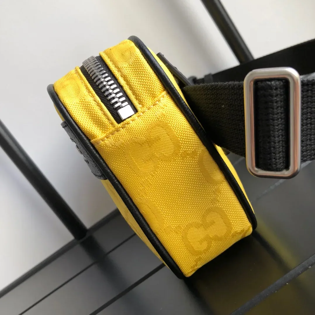 Gucci Gucci Off The Grid Belt Bag Yellow GG ECONYL® / Gucci Gucci Off The Grid Belt Bag Yellow GG ECONYL® /