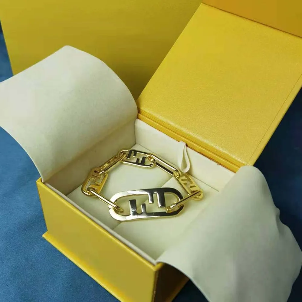 Fendi Olock Bracelet Gold for Women in Colored Fendi Olock Bracelet Gold for Women in Colored