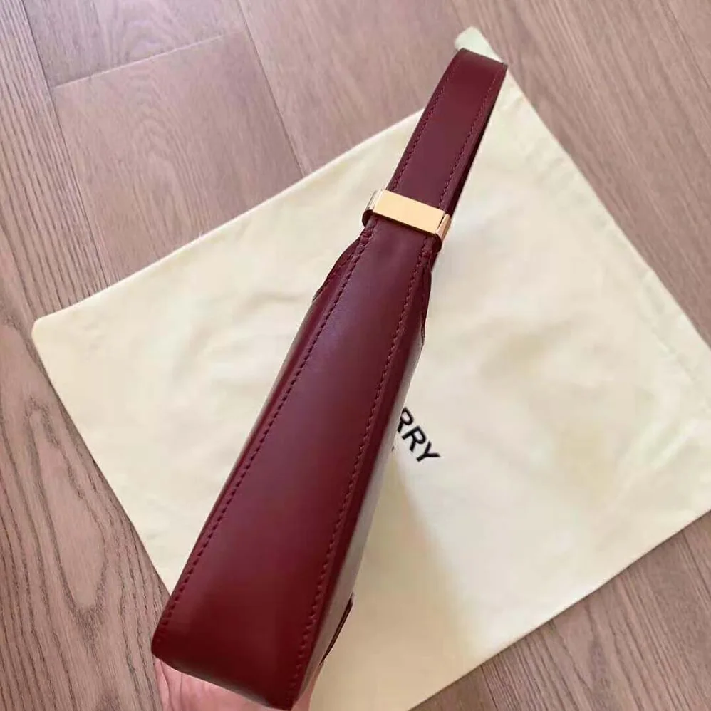 Burberry Leather TB Shoulder Bag with our Thomas Burberry Monogram for Women