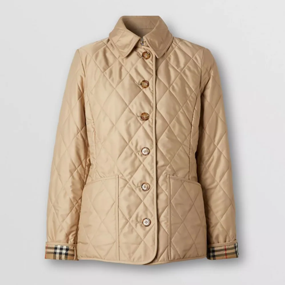 Burberry Diamond Quilted Thermoregulated Jacket for Women