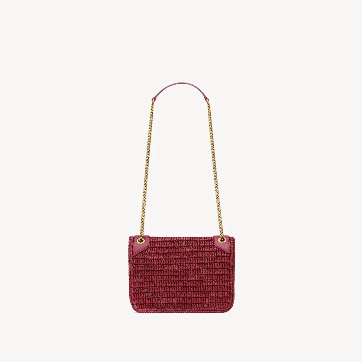 Saint Laurent Niki Mini Shoulder Bag in Raspberry Pink Gold Hardware Saint Laurent Niki Mini Shoulder Bag in Raspberry Pink Gold Hardware