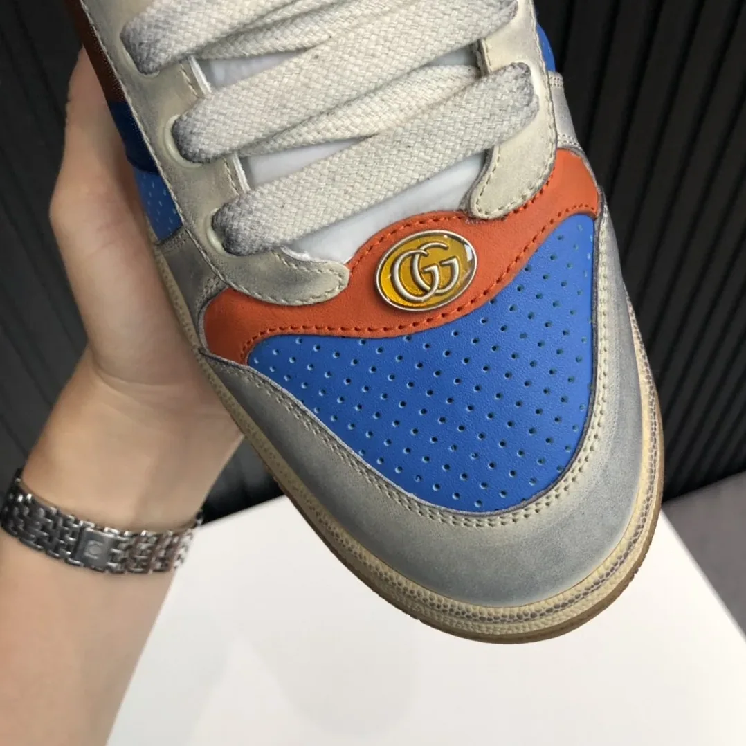 Gucci Screener Low for Women in Top Blue White