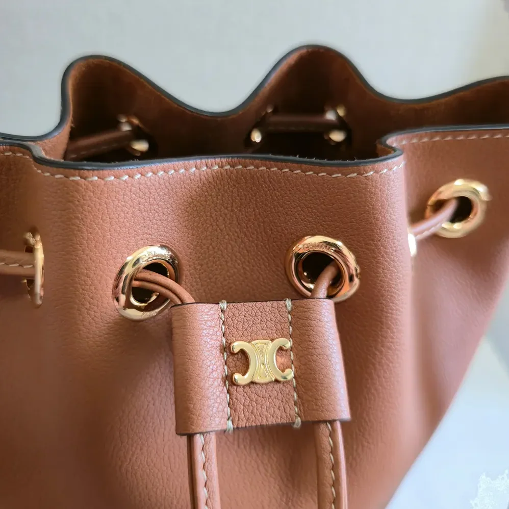 Celine Teen Clara Bag in Supple Grained Calfskin for Women