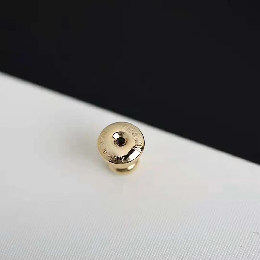 Fendi Small FF Gold for Women in color Earrings Fendi Small FF Gold for Women in color Earrings