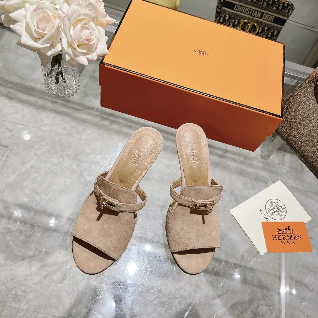 Hermes Cute Sandal Beige Hermes Cute Sandal Beige
