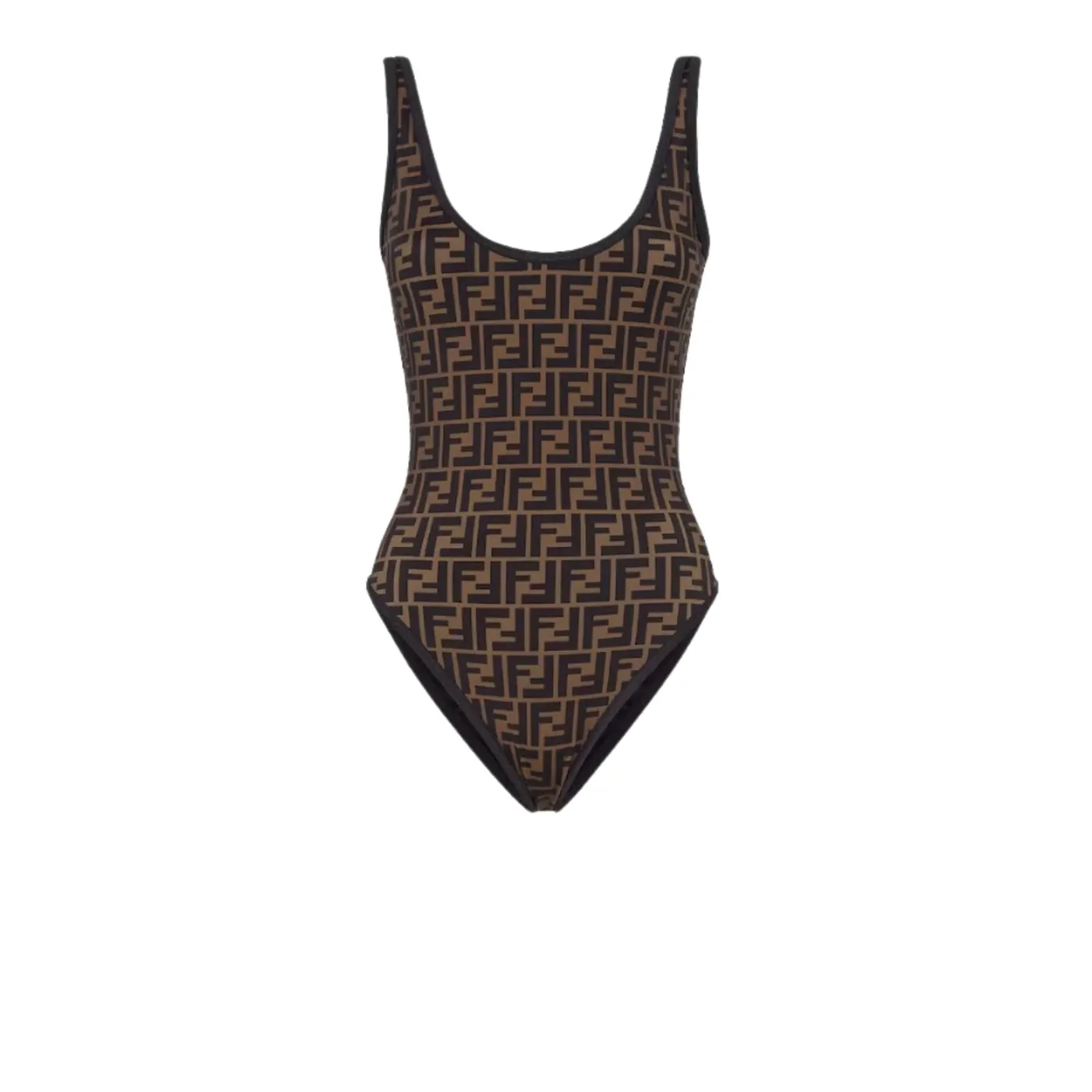 Fendi Reversible Swimsuit Brown FXB922ADHBF0GME Fendi Reversible Swimsuit Brown FXB922ADHBF0GME